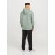 3. Jack&Jones Men's Hoodie JJESTAR BASIC SWEAT HOOD NOOS 12208157 ICEBERG GREEN