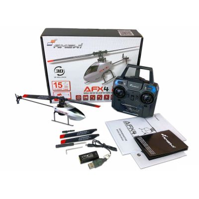 2. Amewi AFX4 remote controlled model Helicopter Electric motor