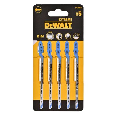 2. Jigsaw blade for metal cutting 5 pcs DEWALT