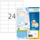 2. HERMA 4453 Printable Labels White Self-adhesive Printable Labels