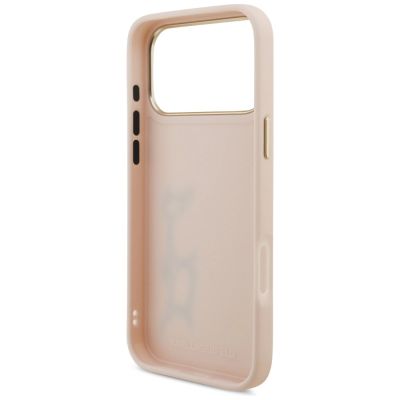 7. Karl Lagerfeld Karl Script Logo Case for iPhone 17 Pro Max - Pink
