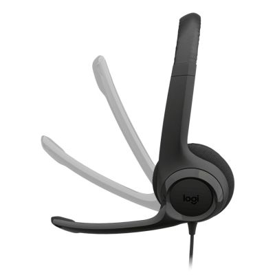 4. Logitech H390 USB Headset Wired Headband Calls/Music USB Type-C Black