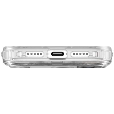 5. Uniq Swivix 360 Rotating Kickstand Case for iPhone 17 Pro - Transparent