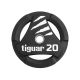 3. Tiguar PU Olympic plate 20 kg TI-WTPU02000