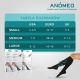 8. COMPRESSION SOCKS SIZE M ANOMEO