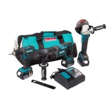 MAKITA.COMBO 18V DLX3078TX1 DDF482+DGA504+DHR241 3x5.0 BAG