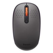 Baseus F01B 2.4GHz Wireless Mouse + Bluetooth 3.0 + 5.0 - Gray