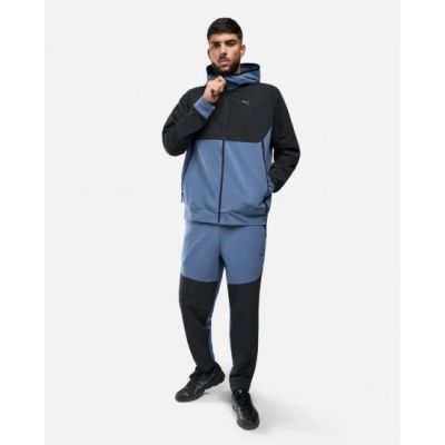 2. Puma Tech Woven men's sports sweatshirt with a zipper and a comfortable hood