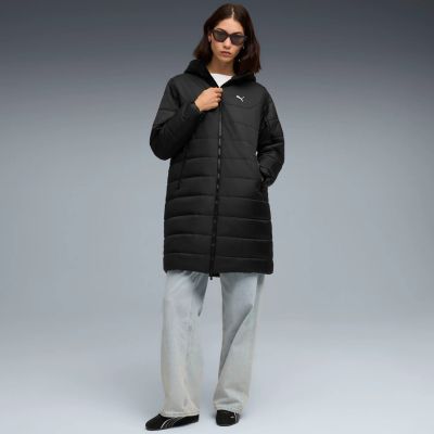 5. Puma ESS Hooded Padded Parka Women's Jacket Black 685232 01