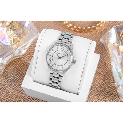 5. Michael Kors Lauryn Women's Watch + Jewelry MK4851SET + BOX
