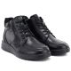 4. Women’s black leather wedge ankle boots with warm lining Potocki JE19502