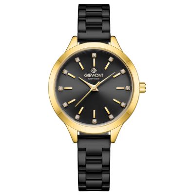 Giewont Sapphire Gold Black Women's Watch GW2720-B4
