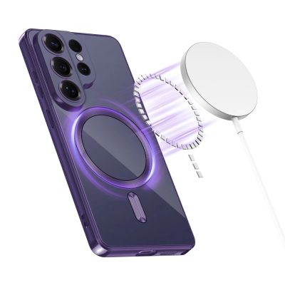 3. Tech-Protect MagFlex MagSafe Case for Samsung Galaxy S26 Ultra - Transparent Purple