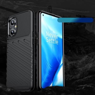 2. Thunder Case flexible armored cover for OnePlus Nord N20 5G black