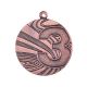 10. Bronze steel medal, third place