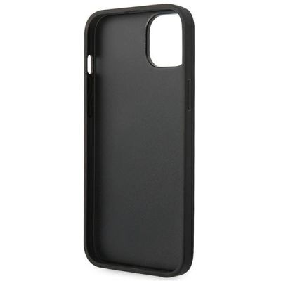 7. Karl Lagerfeld KLHCP14MSAKLHPK iPhone 14 Plus 6.7 "hardcase black / black Saffiano Mono Metal Logo