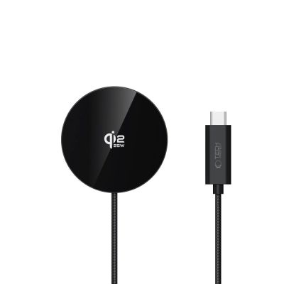 3. Tech-Protect A50 MagSafe 25W QI2.2 Wireless Charger - Black