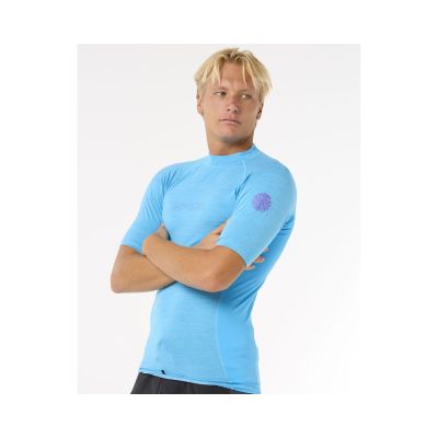 2. Lycra RIP CURL Dawn Patrol Upf Perf S/S blue