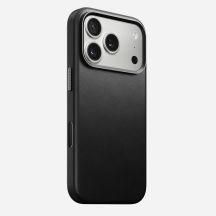 Nomad Traditional Leather Case for 16 cm (6.3") Mobile Phone Black