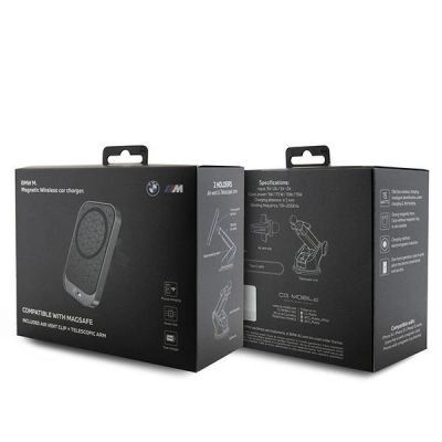 4. BMW M Edition 15W MagSafe Car Holder for Cockpit/Windshield/Air Vent - Black