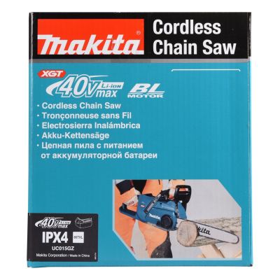 16. Makita UC015GT101 Chainsaw Black, Blue