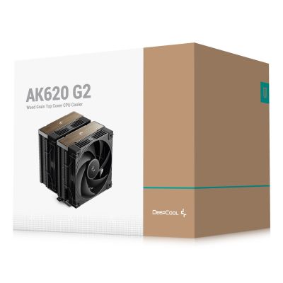 9. DeepCool AK620 G2 Processor Air Cooler 12cm Black 1 pc.
