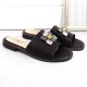12. Flip-flops with rhinestones S.Barski W OLI262A, black