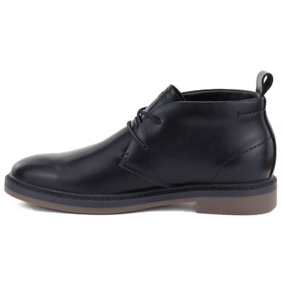 3. Big Star UU174276 Men's Leather Ankle Boots, Unlined, Black