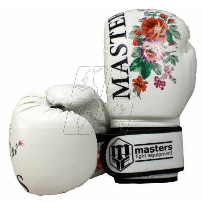 7. MASTERS RPU-FLOWER boxing gloves