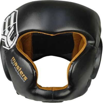 7. KSS-PU-BLACK boxing helmet