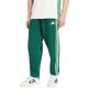Men's adidas Essentials 3-Stripes Fleece Tapered Cuffed Pants Green KY4129