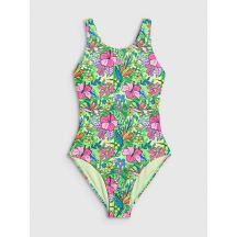 Girls' one-piece swimsuit 4F 4FJRSS26USWSF145-92A