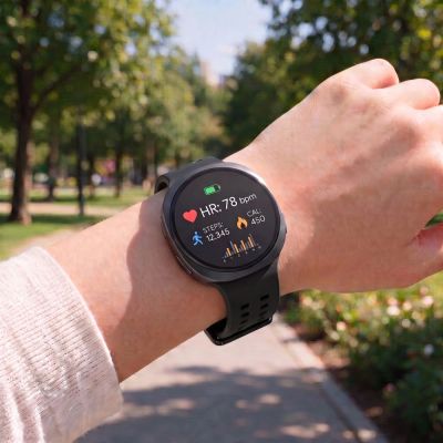5. Tech-Protect Silicone Air Strap for Samsung Galaxy Watch 40/44/46 mm - Black