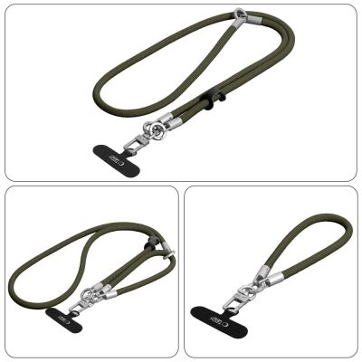 10. Tech-Protect C10S Rope Phone Lanyard - Green