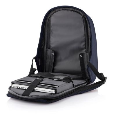 16. XD DESIGN BOBBY HERO REGULAR Anti-Theft Backpack, Navy Blue, P/N: P705.295