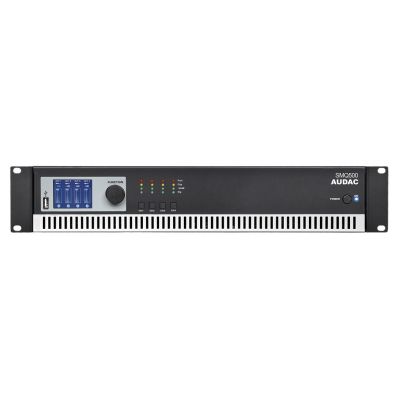 Audac SMQ500 WaveDynamics™ four-channel power amplifier 4 x 500 W