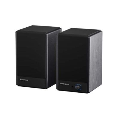 10. GENESIS ARSEN 402BT 2-Way Black Wired and Wireless 60 W