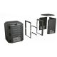 16. GARDEN COMPOST BIN EKOBAT SEGMENTED MODULE COMPOGREEN BLACK 800L