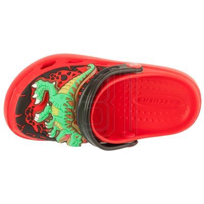 3. Skechers Foamies: Swifters - T-Rex-Brights 406712L-RED Red 27