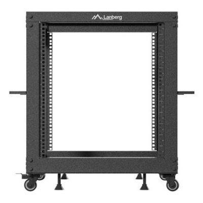 2. Lanberg OR01-6112-B rack 12U Free-standing stand Black