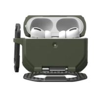 UAG Monarch – Protective Case for AirPods Pro 3 (olive/silver)