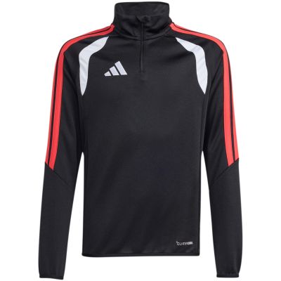 10. adidas Tiro 26 League Training Top for kids, black, white, and red, JY7159