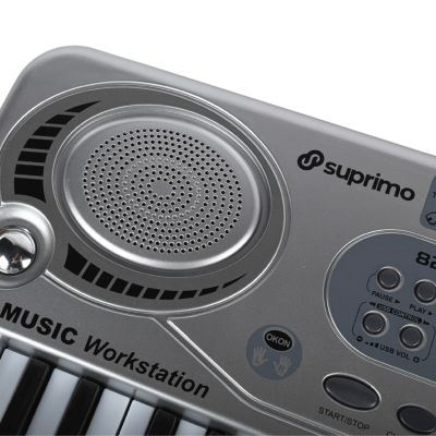 6. SUPRIMO 824 USB - keyboard with microphone for learning to play, designed for children