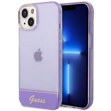 Guess Translucent iPhone 14 6.1" Case - Purple