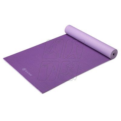 4. Double-sided Yoga Mat Gaiam Plum Jam 6 mm 60526