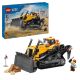 21. LEGO City 60466 Yellow Bulldozer
