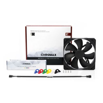 3. NOCTUA 140mm NF-A14 PWM CHromax Black Swap colors fan