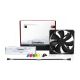 3. NOCTUA 140mm NF-A14 PWM CHromax Black Swap colors fan
