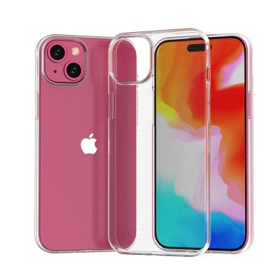 7. iPhone 15 Plus case from the Ultra Clear series in transparent color
