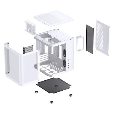 11. Jonsbo TK-1 2.0 computer case, white